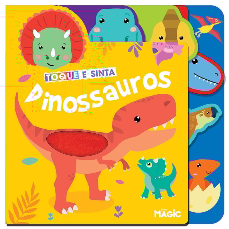 TOQUE E SINTA - DINOSSAUROS
