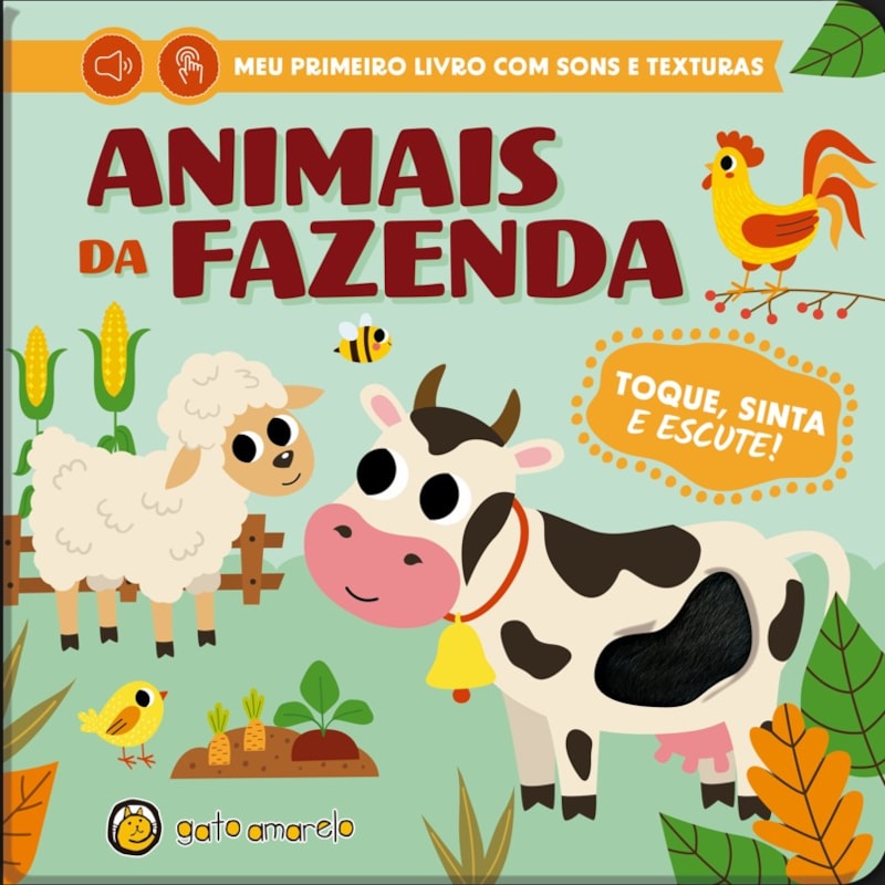 Toque, sinta e escute - Animais da Fazenda