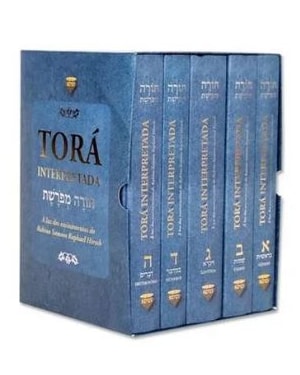 TORÁ INTERPRETADA - 5 VOLUMES