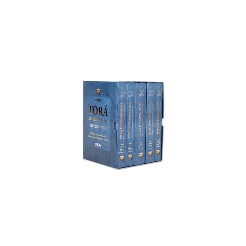 TORÁ INTERPRETADA - 5 VOLUMES