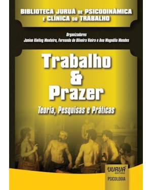 TRABALHO & PRAZER - TEORIA, PESQUISAS E PRÁTICAS - BIBLIOTECA JURUÁ DE PSICODINÂMICA E CLÍNICA DO TRABALHO