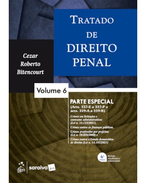 TRATADO DE DIREITO PENAL - PARTE ESPECIAL - VOL. 6 - 4ª EDIÇÃO 2026
