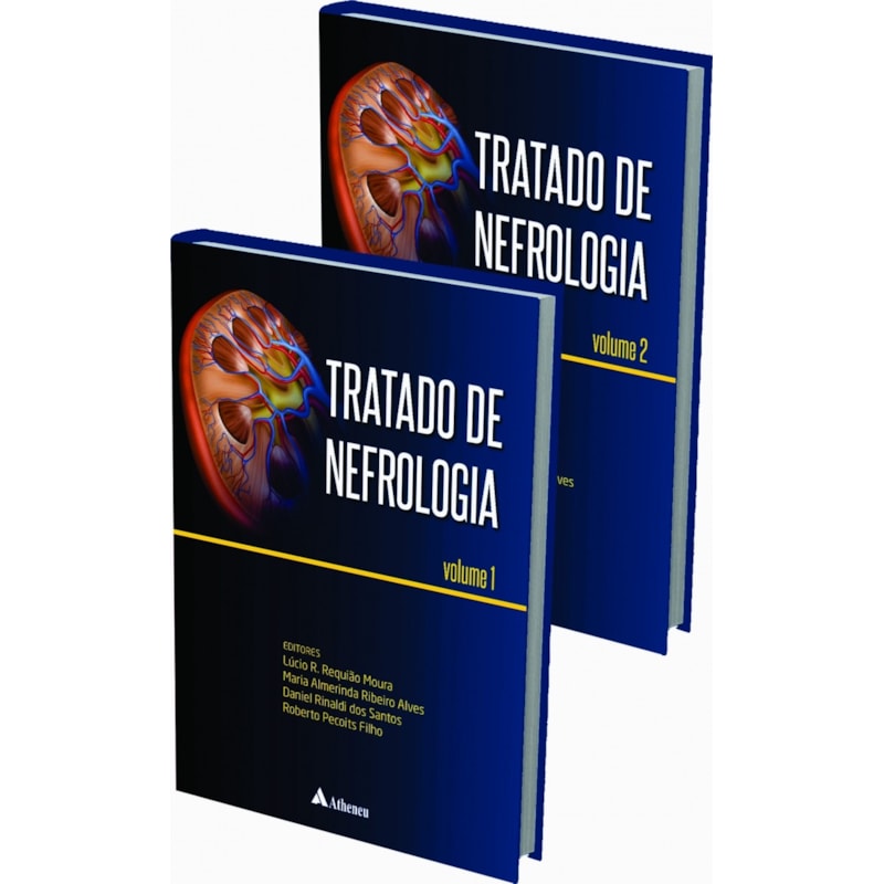 TRATADO DE NEFROLOGIA - VOL. 01 E VOL. 02