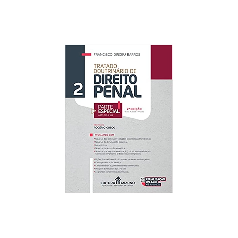 TRATADO DOUTRINÁRIO DE DIREITO PENAL (VOLUME 2)