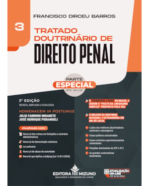 TRATADO DOUTRINÁRIO DE DIREITO PENAL - VOLUME 3 - 3ª EDIÇÃO