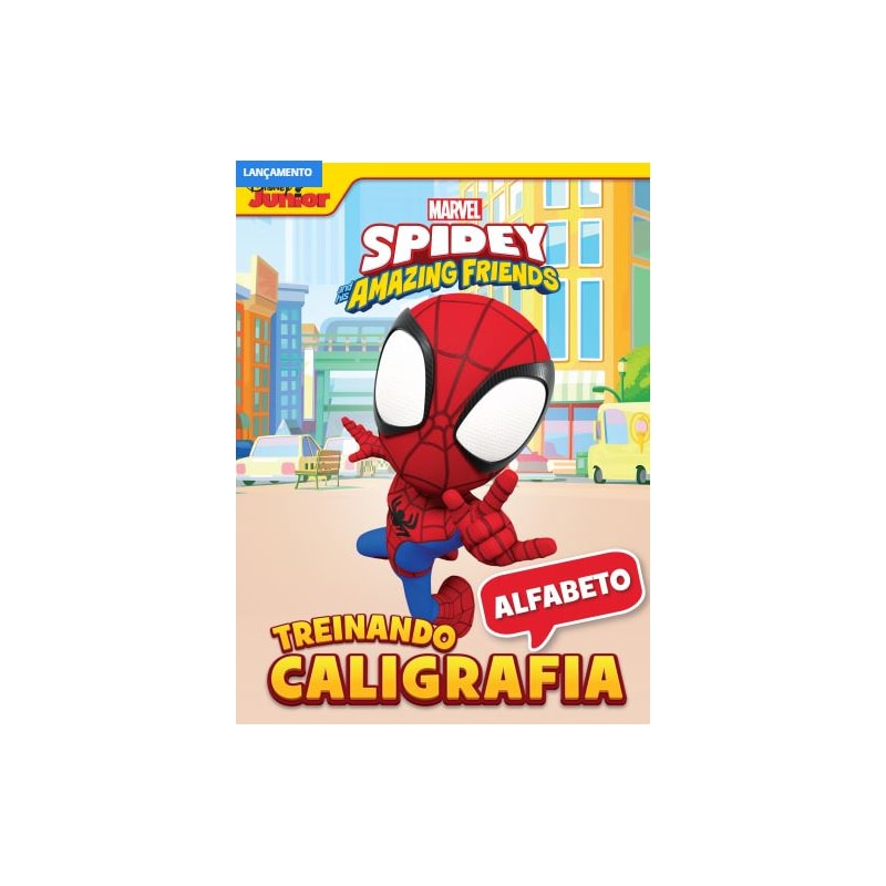 TREINANDO A CALIGRAFIA MARVEL SPIDEY - ALFABETO