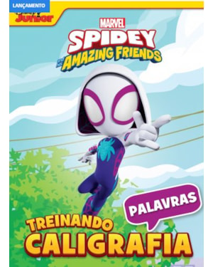 TREINANDO A CALIGRAFIA MARVEL SPIDEY - PALAVRAS