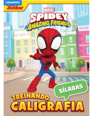 TREINANDO A CALIGRAFIA MARVEL SPIDEY - SÍLABAS