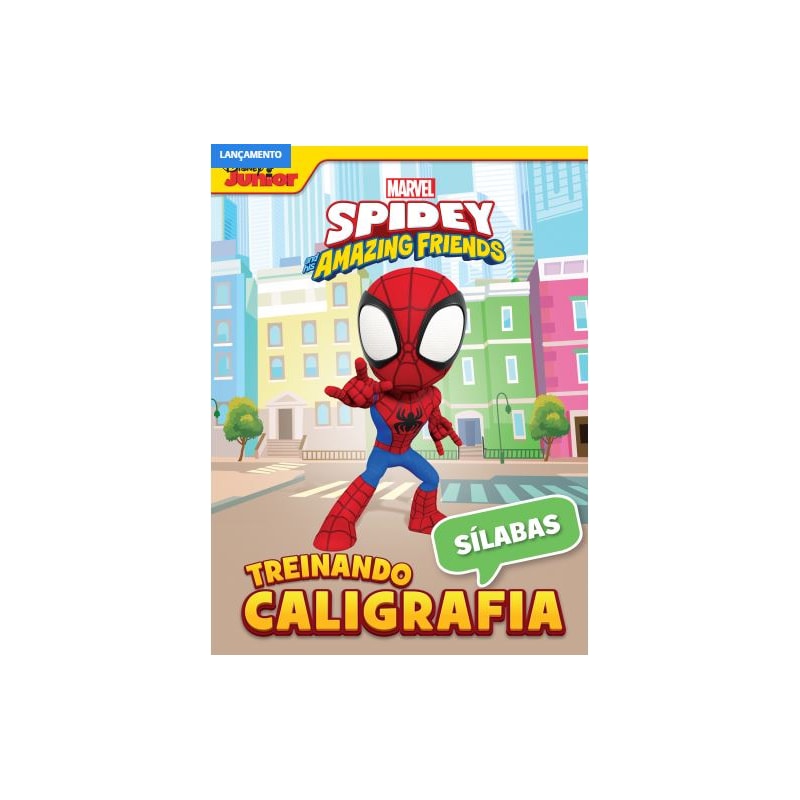 TREINANDO A CALIGRAFIA MARVEL SPIDEY - SÍLABAS
