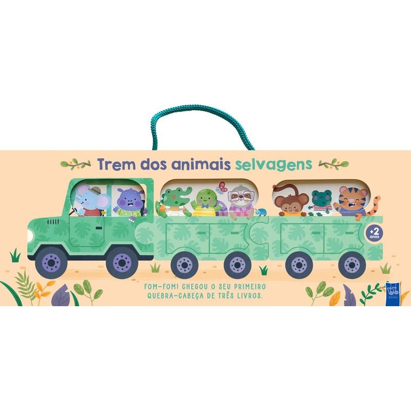 Trem dos animais selvagens