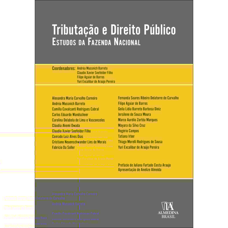 Tributação e direito público: estudos da fazenda nacional