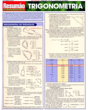 TRIGONOMETRIA - RESUMAO EXATAS 8 - 1