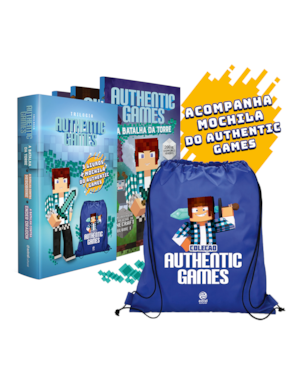 TRILOGIA AUTHENTICGAMES COM MOCHILA