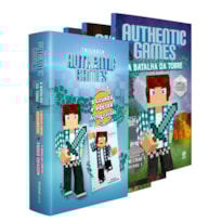 TRILOGIA AUTHENTICGAMES COM PÔSTER AUTOGRAFADO