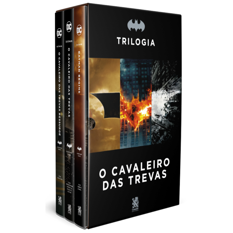 TRILOGIA O CAVALEIRO DAS TREVAS - BOX COM 3 LIVROS EDIÇÃO DE LUXO + ECOBAG EXCLUSIVA