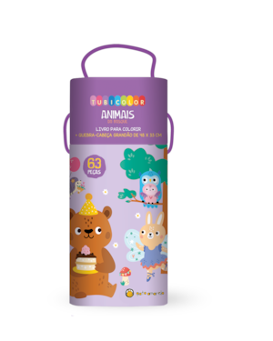 Tubi color - animais do bosque