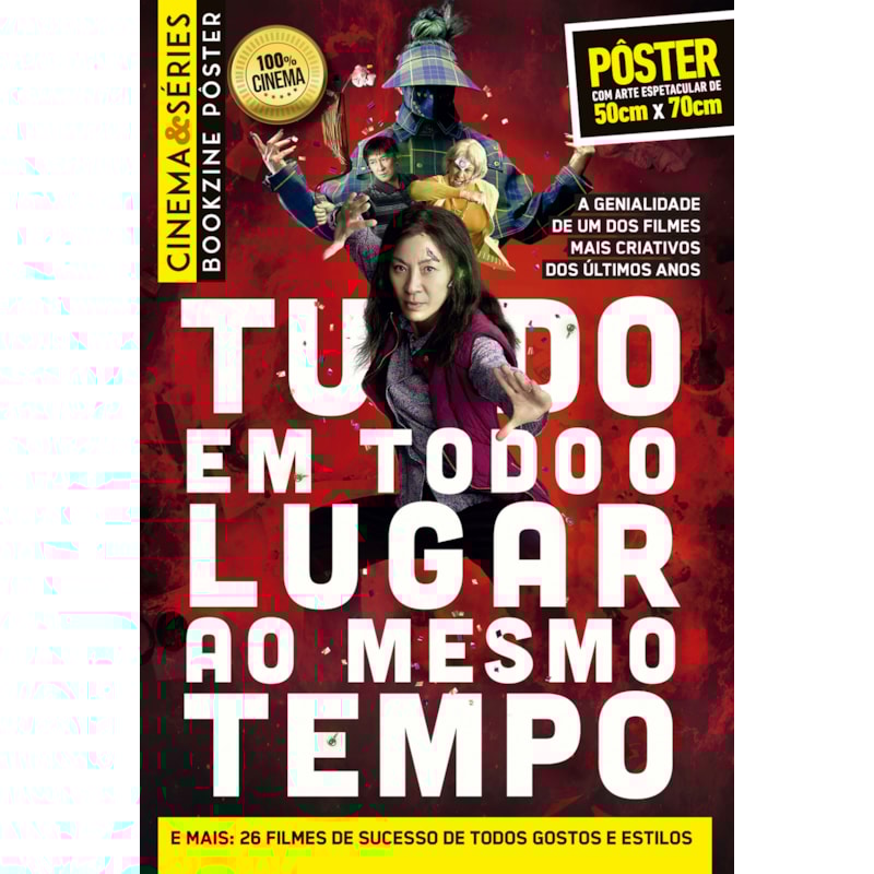 TUDO EM TODO LUGAR AO MESMO TEMPO - SUPERPÔSTER CINEMA E SÉRIES