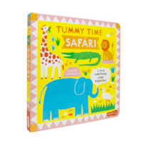 TUMMY TIME: SAFÁRI - UM LIVRO ILUSTRADO, SANFONADO E COM ESPELHO PARA BEBÊS