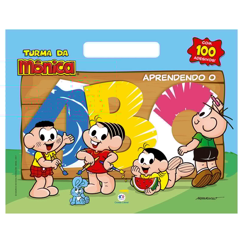 TURMA DA MÔNICA - APRENDENDO O ABC
