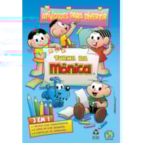 TURMA DA MÔNICA ATIVIDADES PARA DIVERTIR
