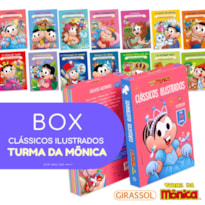 TURMA DA MÔNICA - BOX - CLÁSSICOS ILUSTRADOS