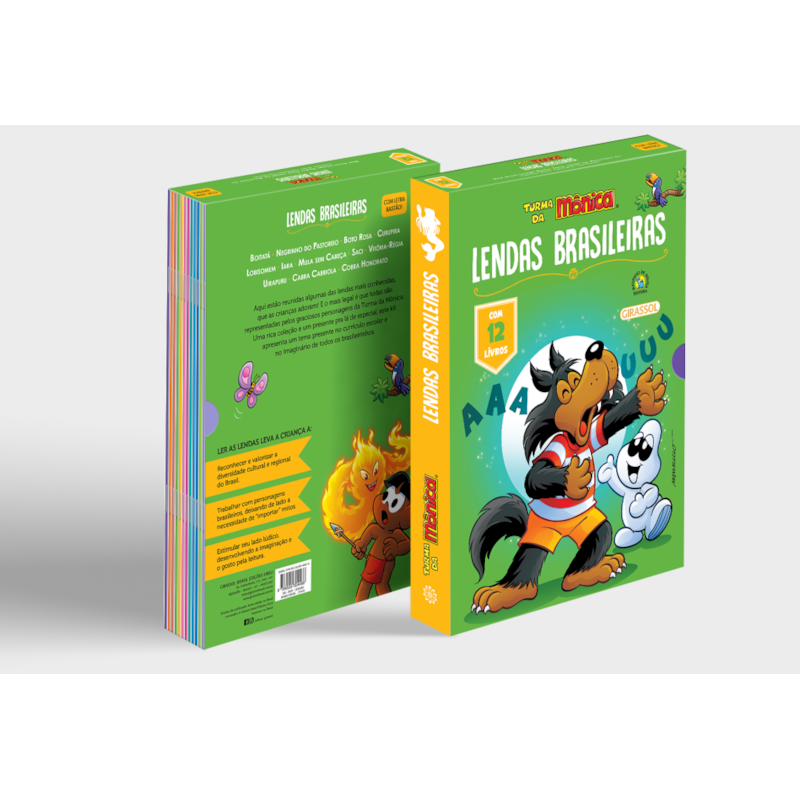 TURMA DA MÔNICA - BOX - LENDAS BRASILEIRAS