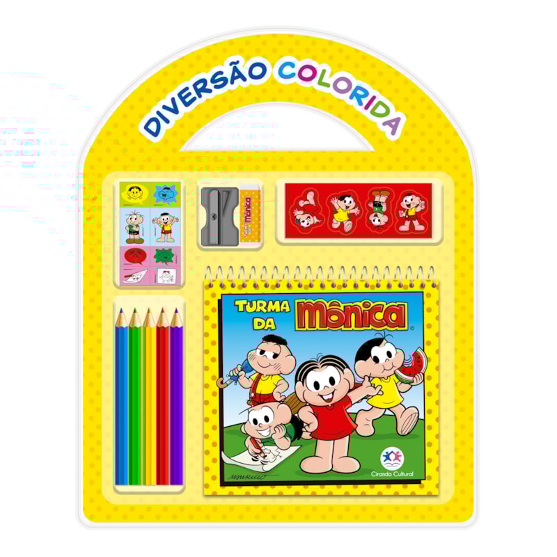 TURMA DA MÔNICA - DIVERSÃO COLORIDA