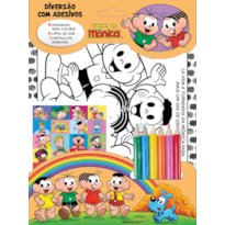 TURMA DA MÔNICA - DIVERSÃO COM ADESIVOS - TURMA DA MÔNICA
