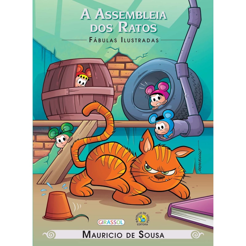 TURMA DA MÔNICA - FÁBULAS ILUSTRADAS - A ASSEMBLEIA DOS RATOS