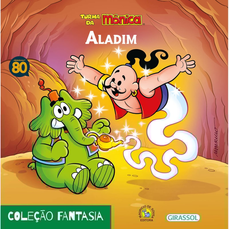 TURMA DA MÔNICA - FANTASIA - ALADIM