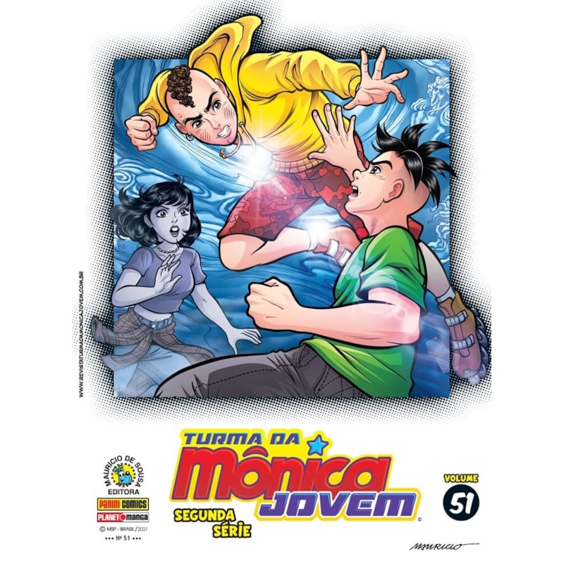 Turma da mônica jovem reedição vol. 51