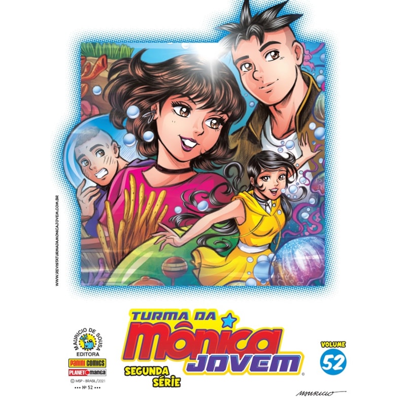 Turma da mônica jovem reedição vol. 52