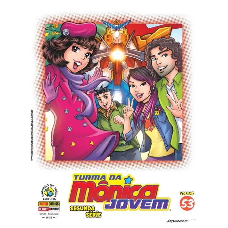 Turma da mônica jovem reedição vol. 53