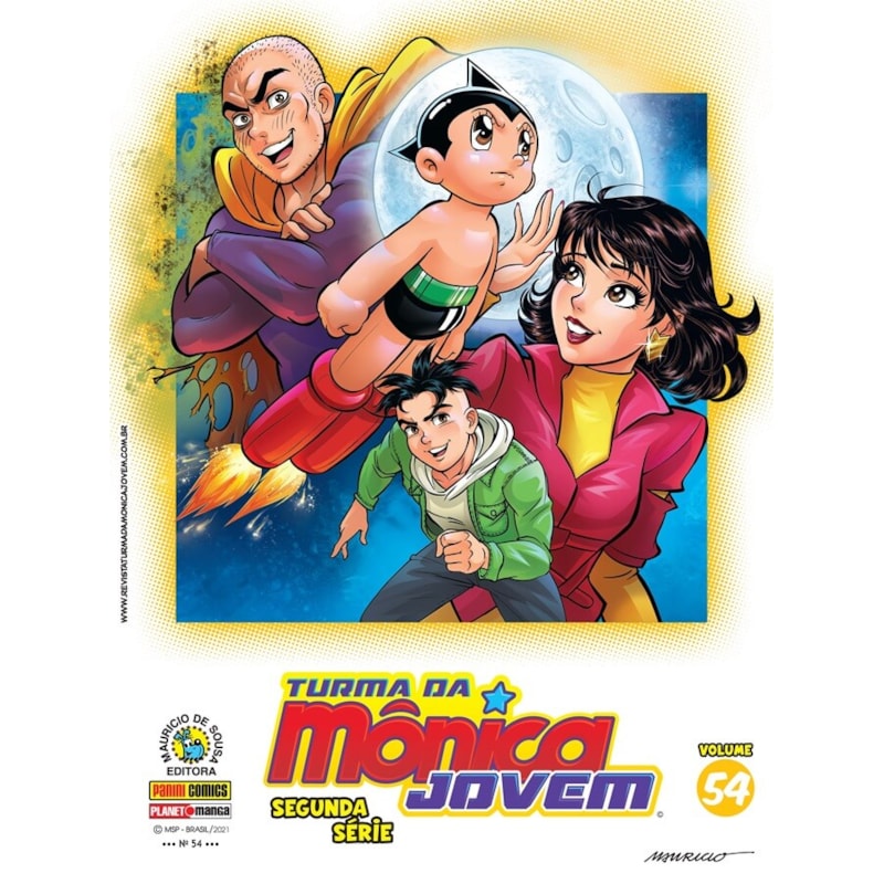 Turma da mônica jovem reedição vol. 54