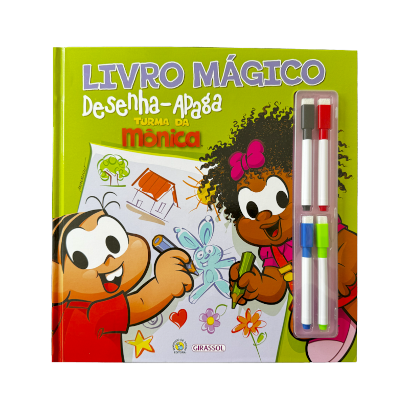 TURMA DA MÔNICA - LIVRO MÁGICO DESENHA-APAGA