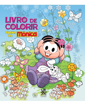 TURMA DA MÔNICA LIVRO PARA COLORIR