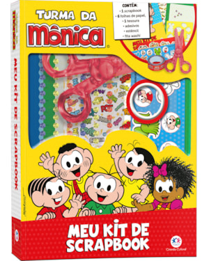 TURMA DA MÔNICA - MEU KIT DE SCRAPBOOK