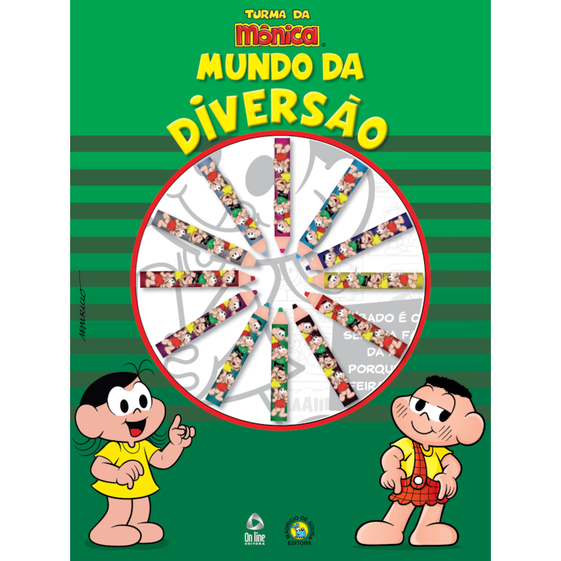 TURMA DA MÔNICA MUNDO DA DIVERSÃO - MAGALI E CASCÃO