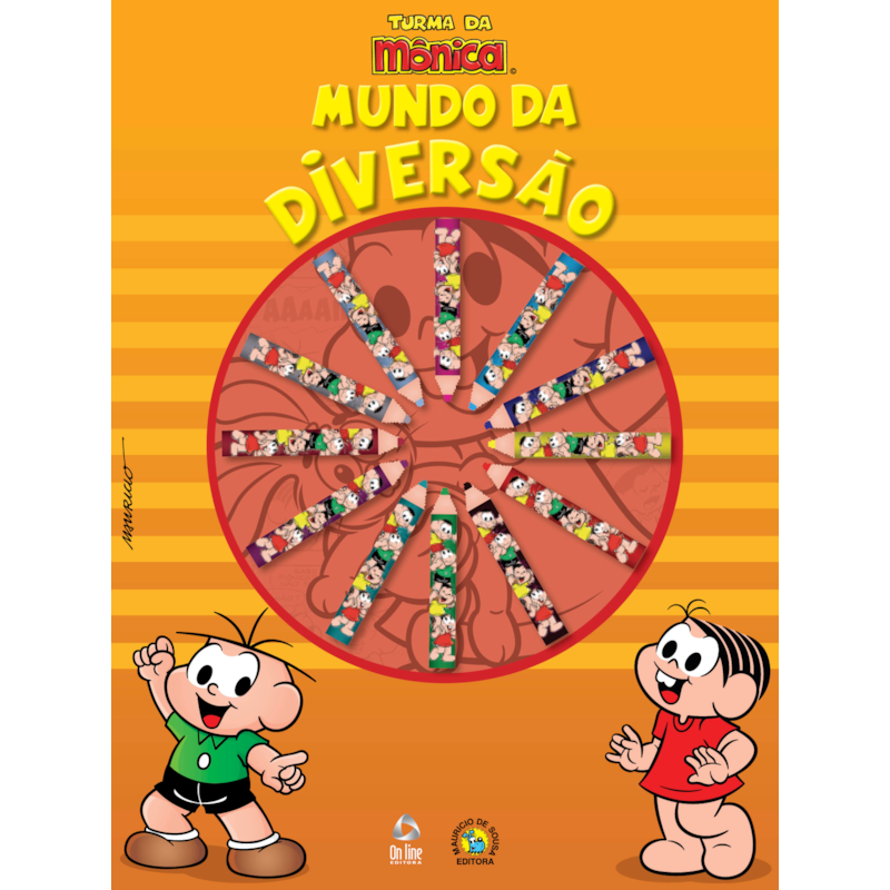 TURMA DA MÔNICA MUNDO DA DIVERSÃO - MÔNICA E CEBOLINHA