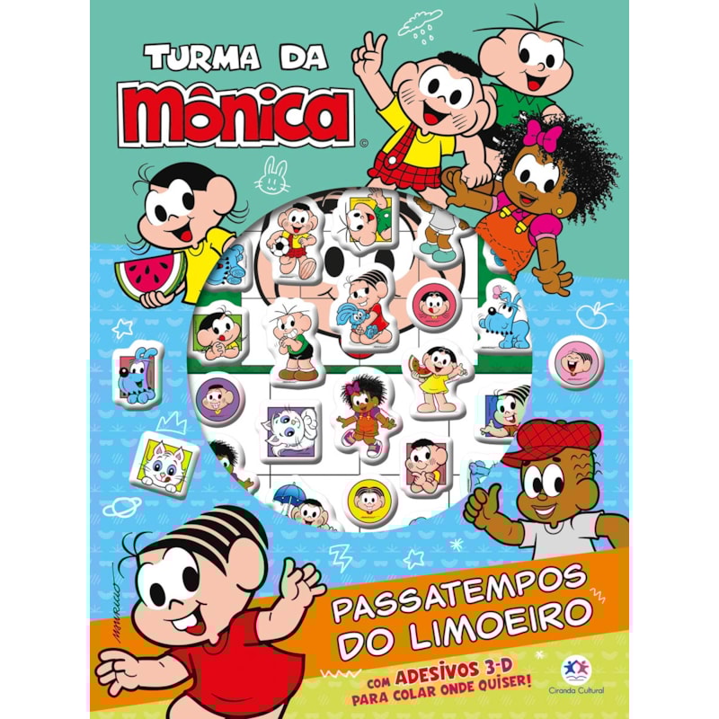 TURMA DA MÔNICA - PASSATEMPOS DO LIMOEIRO