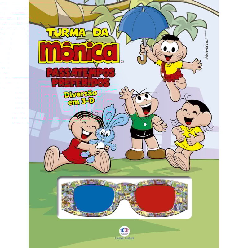 Turma da Mônica - Passatempos Preferidos: Grampeado 3-D