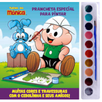 TURMA DA MÔNICA - PRANCHETA ESPECIAL PARA PINTAR - CEBOLINHA