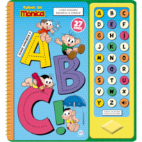 Turma da Mônica - Vamos aprender o ABC: Livro sonoro e Escreva e Apague