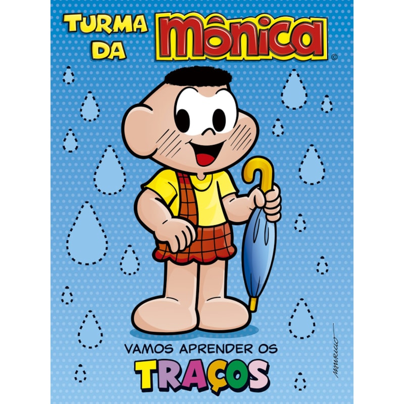 TURMA DA MÔNICA - VAMOS APRENDER OS TRAÇOS