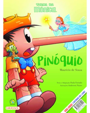 TURMA DA MÔNICA - VIRA-VIROU - MÁGICO DE OZ / PINÓQUIO