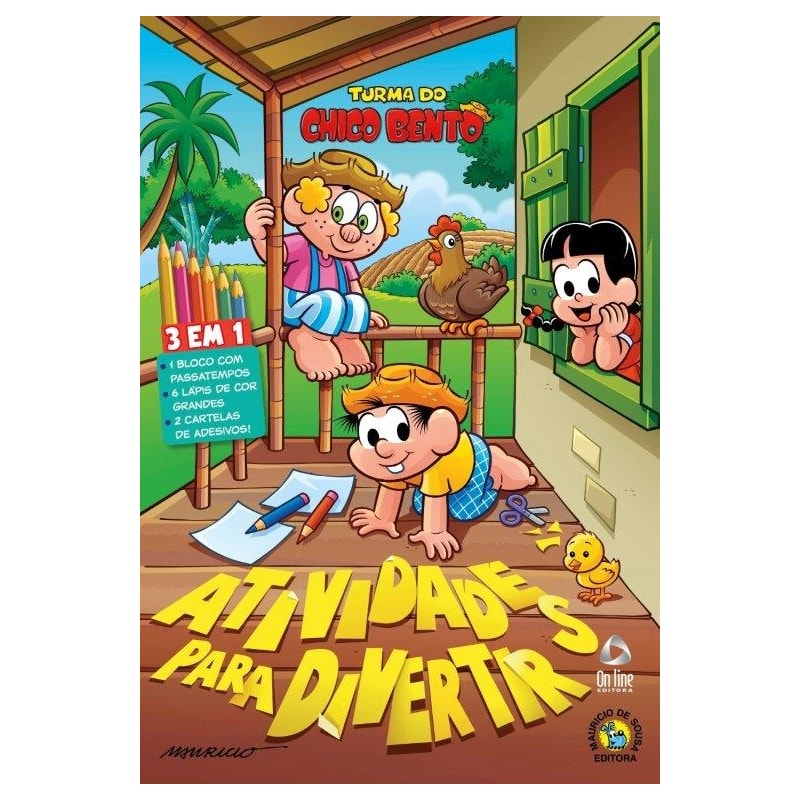 TURMA DO CHICO BENTO ATIVIDADES PARA DIVERTIR