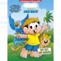 TURMA DO CHICO BENTO PRANCHETA PARA COLORIR COM ADESIVOS