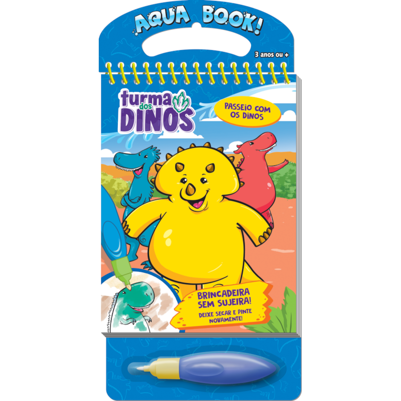 TURMA DOS DINOS - AQUABOOK