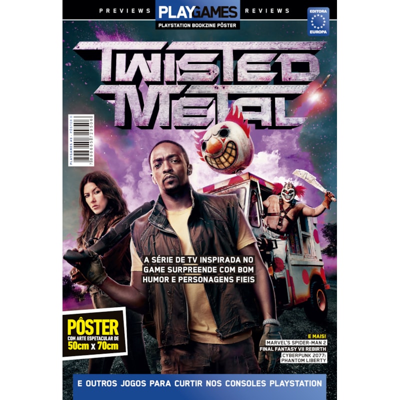 TWISTED METAL - SÉRIE DE TV - SUPERPÔSTER PLAYGAMES