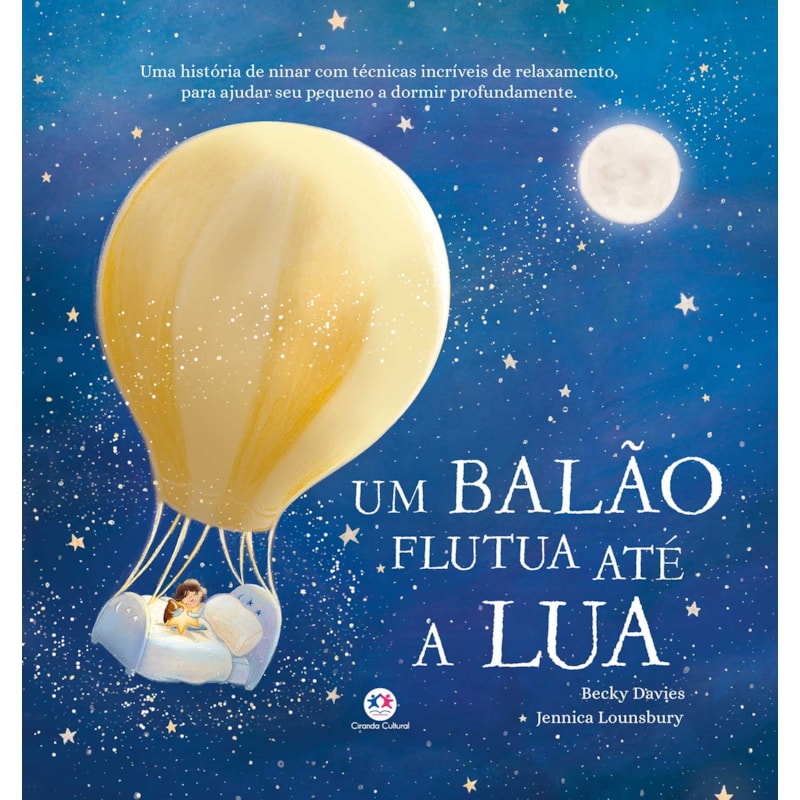 UM BALÃO FLUTUA ATÉ A LUA